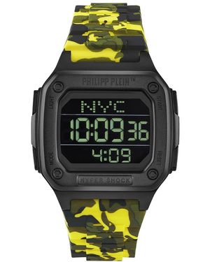 Philipp Plein Hyper $Hock Watch Pwhaa1722 Silicone - Grey