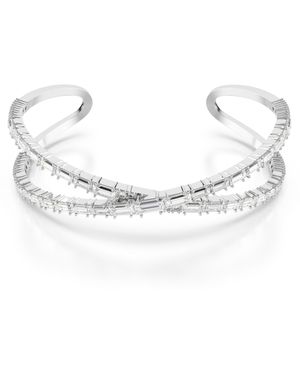 Swarovski 'Hyperbola' Base Metal Bracelet - White