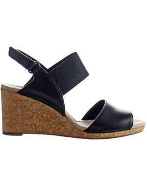 Clarks Lafley Lily Wedges - Blue