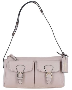 Ashwood Leather 'Nevaria' Real Shoulder Bag - Pink