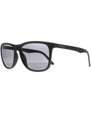 Calvin Klein Square Matte Smoke Ck20520S Material_Plastic - Black