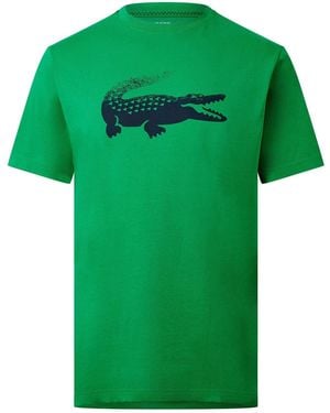 Lacoste Medvedev Tennis T Shirt - Green