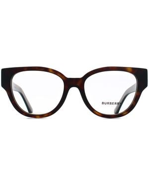 Burberry Round Dark Havana Be2421 - Brown