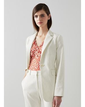 LK Bennett Bree Jackets, Cotton - Grey