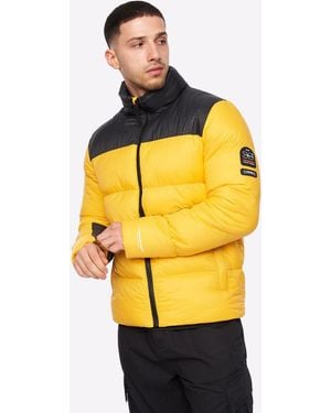 Crosshatch Demerley Jacket - Yellow