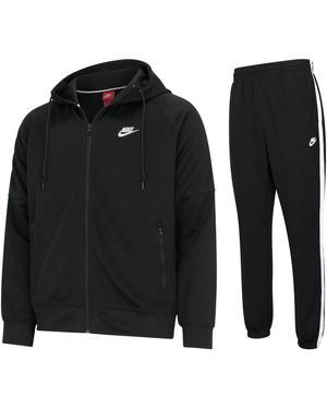 Nike Tribute Hooded Tracksuit in Black for Men Lyst UK