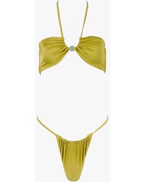 Baobab Kei Bikini Top - Yellow