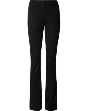 Divalo Adana Punto Flared Pants - Black