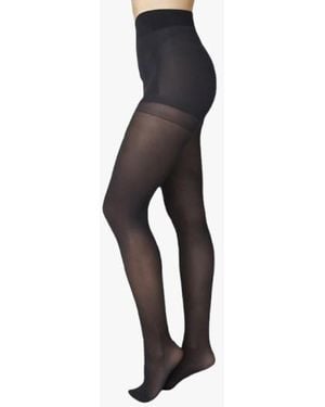 Swedish Stockings Anna Control Top Tights - Black
