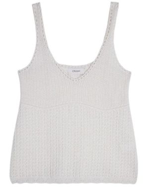 CRUSH Collection Crochet Camisole - White