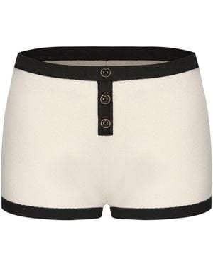Nana Jacqueline Eliza Knit Shorts - Black