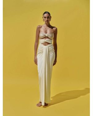Baobab Giselle Maxi Dress - Yellow