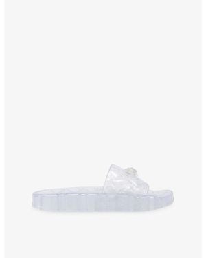 Kurt Geiger Meena Jelly Sandals - White