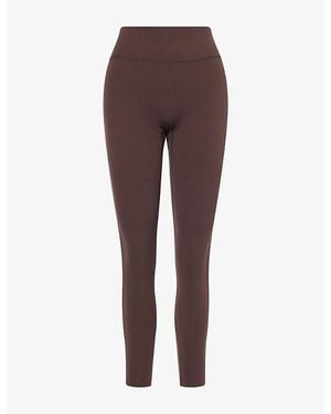 Lounge Underwear Contoursoft Classic Leggings - Brown