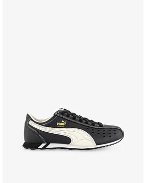 PUMA Sprint Leather Sneakers - Black