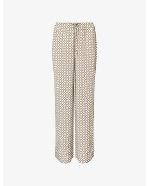 Cheap Monday Belize Wide-Leg Silk Pants - Natural