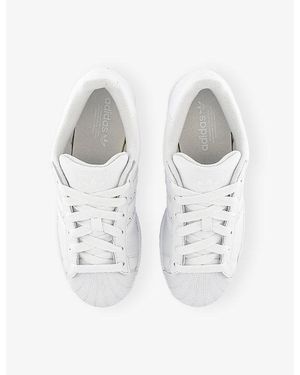 adidas Superstar Ii Leather Trainers in Black for Men | Lyst