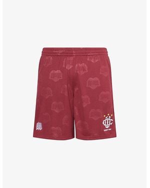 Carhartt Hartt's Football Two-Slip-Pockets Woven Shorts - Red