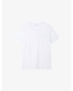 The White Company The Perfect Regular-Fit Cotton T-Shirt - White