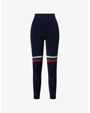 FALKE Maximum Warm Workout Leggings - Blue