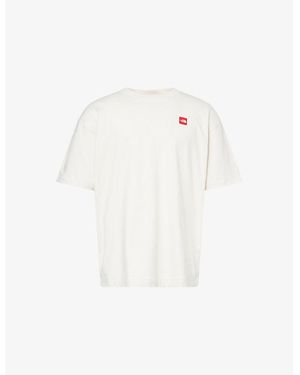 The North Face Redbox Logo-Patch Cotton T-Shirt - White