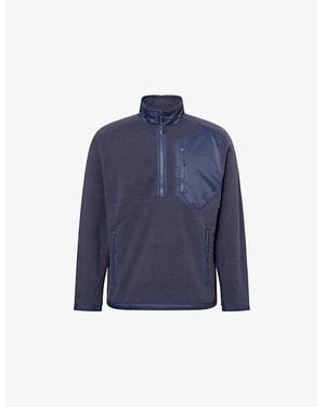 Salomon Chroma Half-Zip Fleece Top - Blue