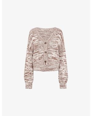 OMNES Hopper Relaxed-Fit Cotton-Knit Cardigan - Pink