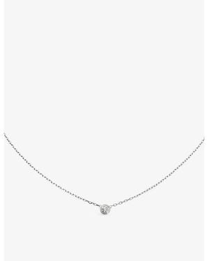 Cartier D'Amour Small 18Ct- And 0.09Ct Diamond Necklace - Natural