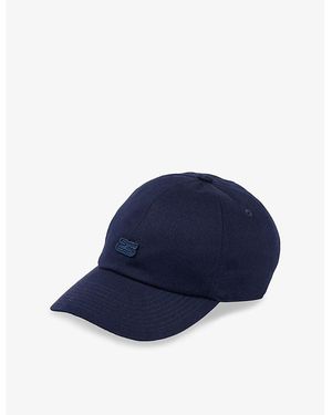 Sandro Logo-Embroidered Cotton Cap - Blue
