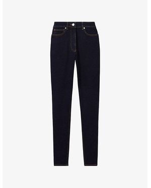 Reiss Hattie Skinny Stretch-Denim Jeans - Blue