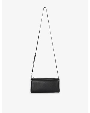 The Row 90's Leather Cross-Body Bag - White