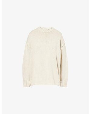 Dissh Roy Cotton And Wool Jumper - White