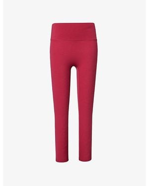 ADANOLA Ultimate High-Rise Gym Leggings - Red