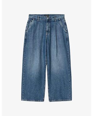 AllSaints Daze Wide-Leg Denim-Blend Jeans - Blue