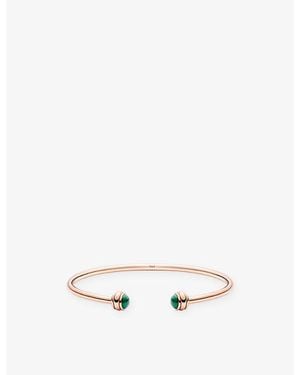 Piaget Possession 18Ct Rose- And Malachite Bangle - White