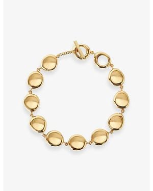 JOSEPH Bean Metal Necklace - Metallic