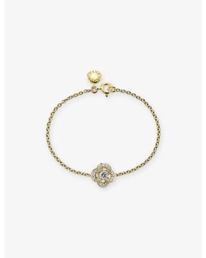 Shaun Leane Entwined Petal 18Ct- And 0.10Ct Diamond Bracelet - Metallic
