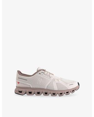On Shoes Cloud 6 Mesh Low-Top Sneakers - White