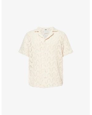 Oas Cuba Crochet Cotton-Blend Shirt - Natural