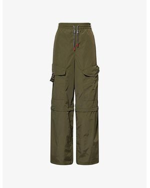 Stine Goya Girly Tech Detachable-Panel Woven Pants - Green