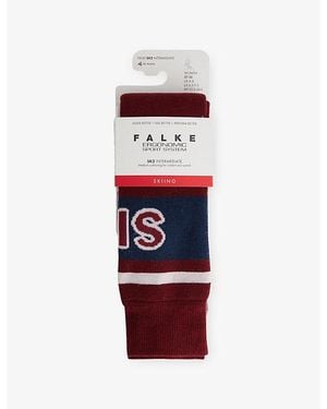 FALKE Sk2 Intermediate Skiing Knit Socks - Red
