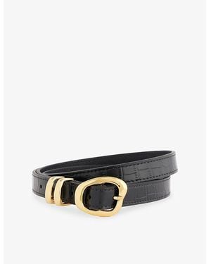 Amanu The Tugela Leather Belt - Black