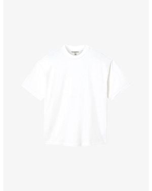 AllSaints Etta Oversized Cotton-Jersey T-Shirt - White