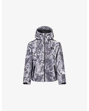 Trapstar Irongate All Terrain Hooded Woven Jacket - Blue