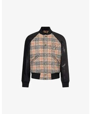 Burberry 'Rosewell' Bomber Jacket - Brown