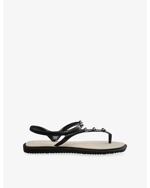 Havaianas Flash Fushion Pvc Flip Flops - White