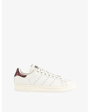 adidas Stan Smith Leather Sneakers - White