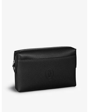 Cartier Must De Leather Pouch - Black