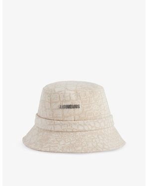 Jacquemus Le Gadjo Cotton Bucket Hat - Natural