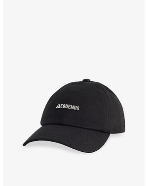 Jacquemus La Casquette Gadjo Cotton Cap - Black